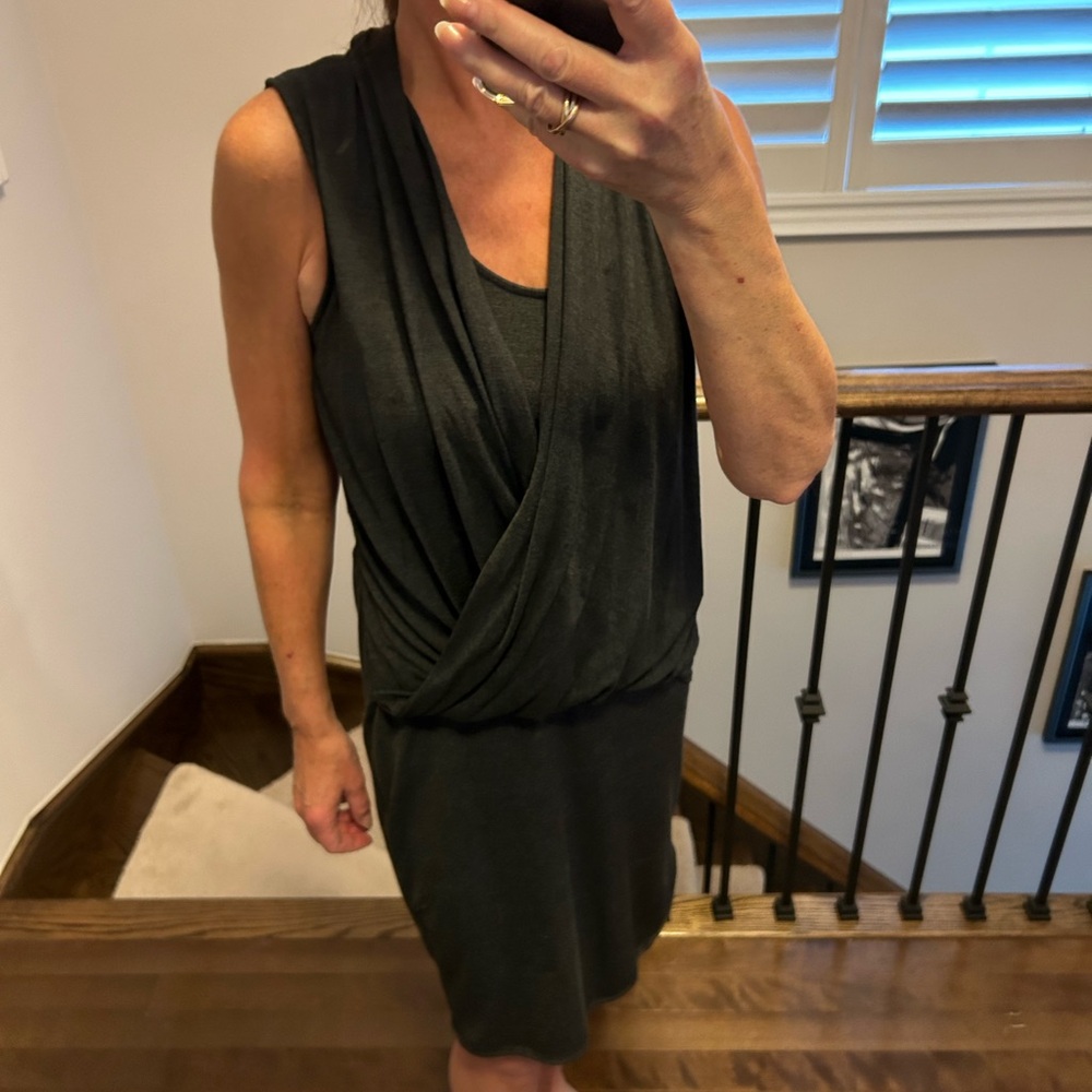 Dark Grey ATHLETA Jersey dress